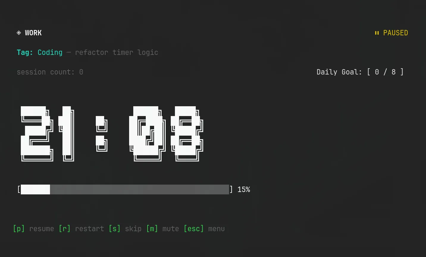 Timer Paused